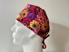 Chirurgická čepice - Gerbery