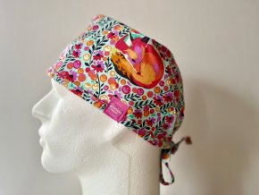 Chirurgická čepice - Lištičky