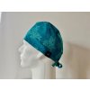 Chirurgická čepice - Tyrkysové ornamenty