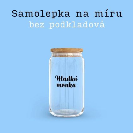 Samolepka na míru - bez podkladová 6 cm  6 cm šířka
