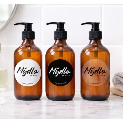 samolepky mydlo na ruce