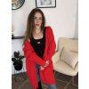 Dámský dlouhý kardigan AMELIA s kapucí
