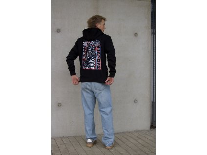 Mikina Černá - Barevný design