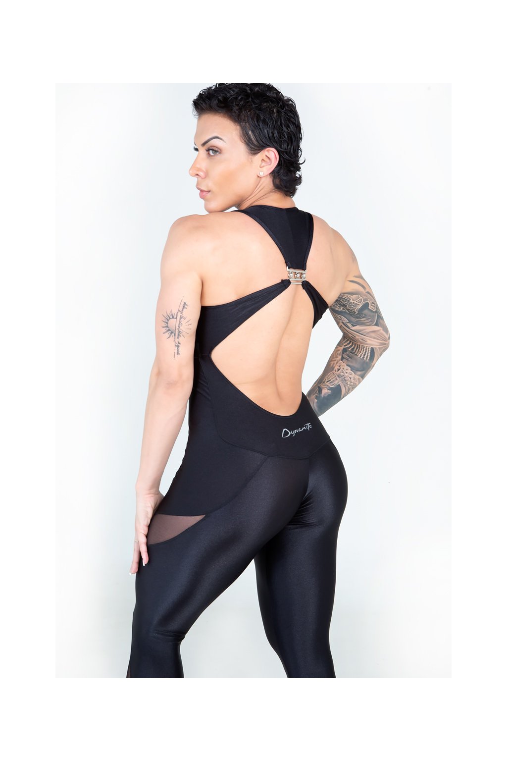 DYNAMITE VANITY JUMPSUIT - BLACK - Danifit