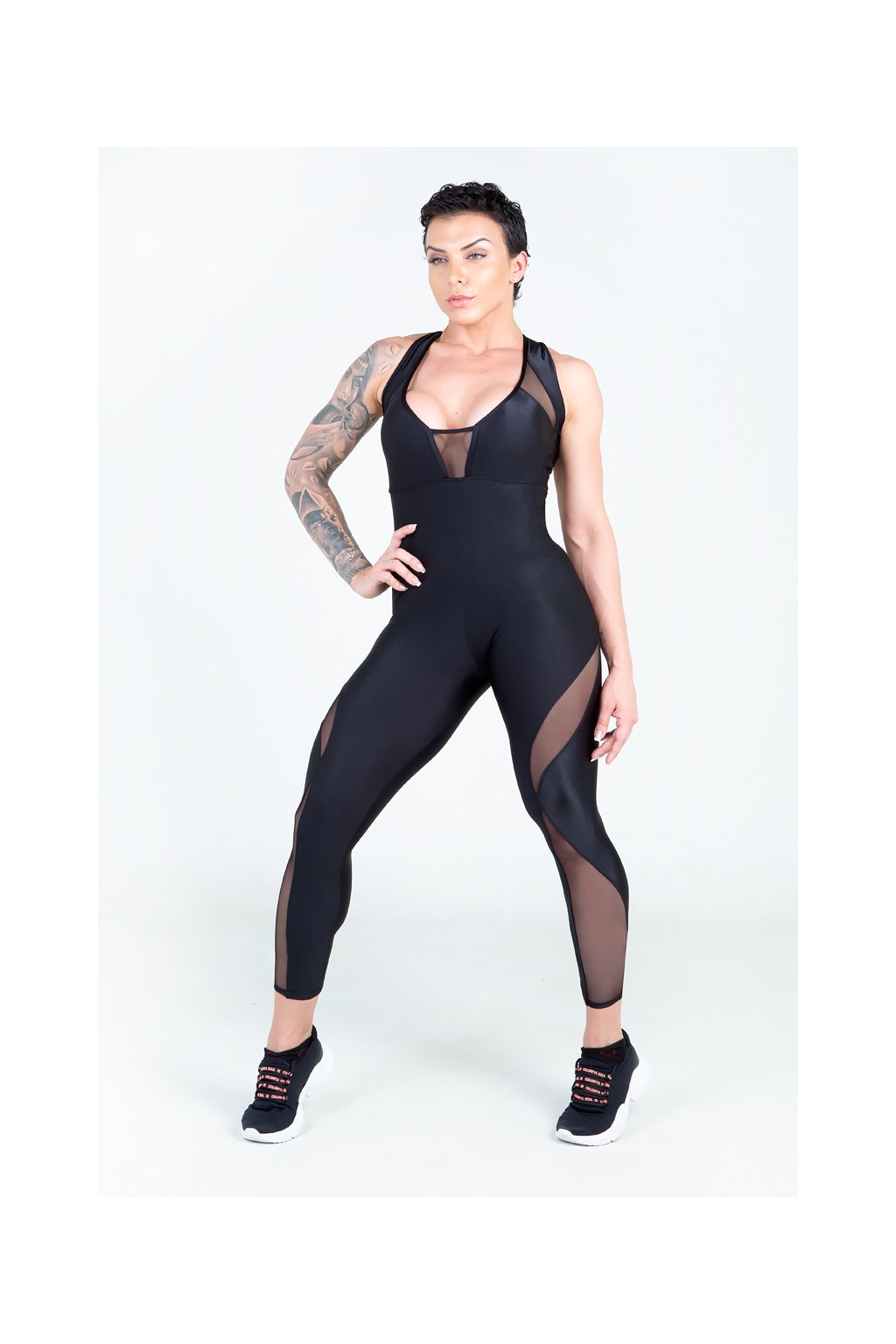 DYNAMITE VANITY JUMPSUIT - BLACK - Danifit