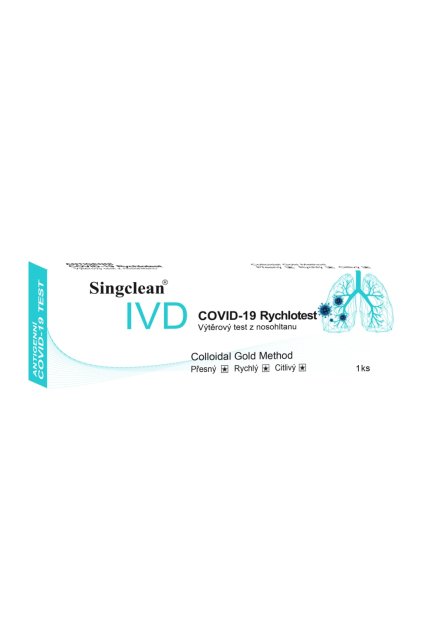 ANTIGENNÍ COVID-19 CERTIFIKOVANÝ VÝTĚROVÝ TEST