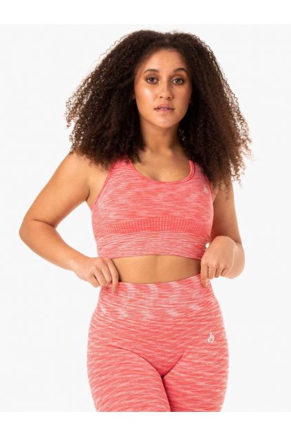 evolve seamless longline sports bra coral clothing ryderwear 125810 1000x1000