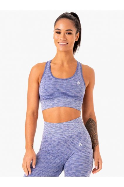 evolve seamless longline sports bra blue clothing ryderwear 509916 1000x1000