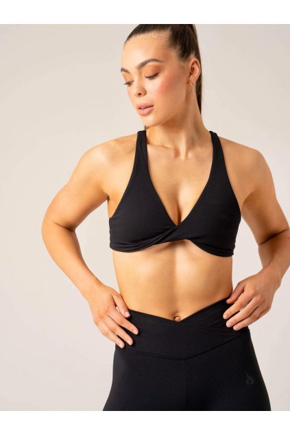 momentum twist sports bra black clothing ryderwear 655544 1000x1000