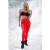 INFINITY red leggings & FUERTE red top 1