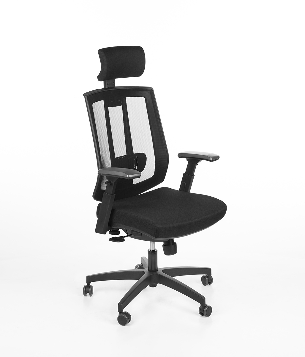 Ergonomická kancelárska stolička TAX s autoreguláciou hojdania
