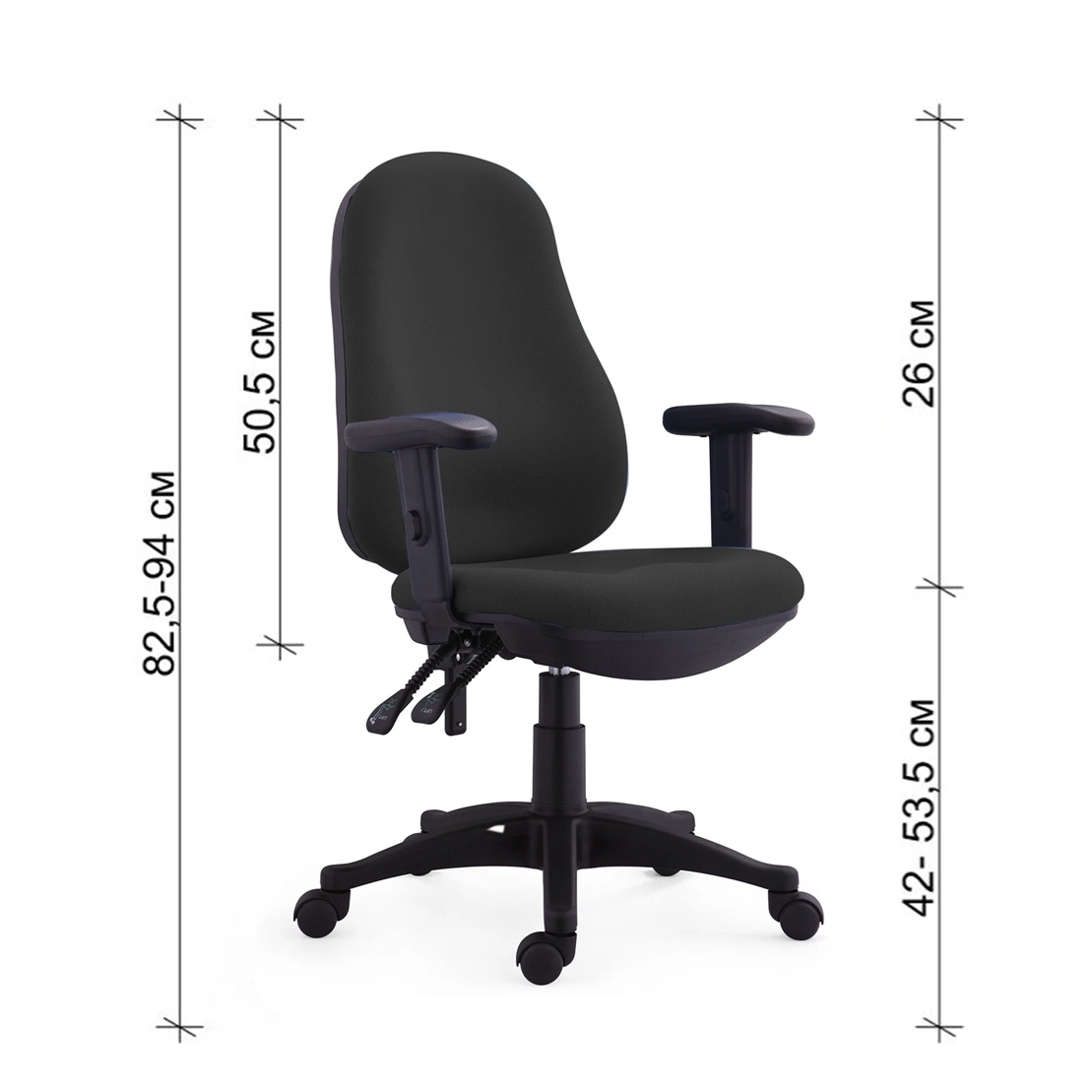 Danker Ergonomická kancelárska stolička NORTHON Farba: Modrá