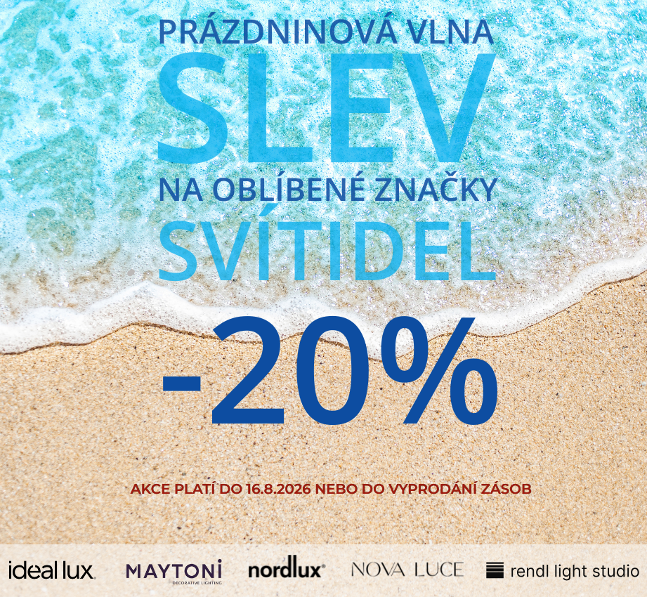 Akce na oblíbené značky svítidel