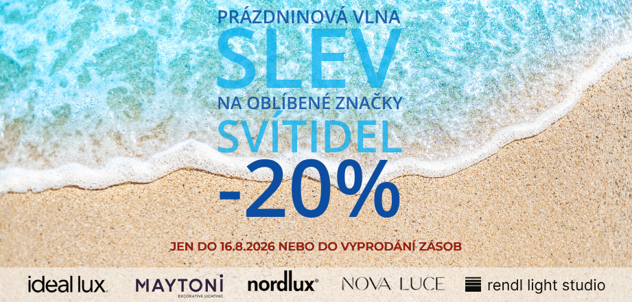 Akce na oblíbené značky svítidel