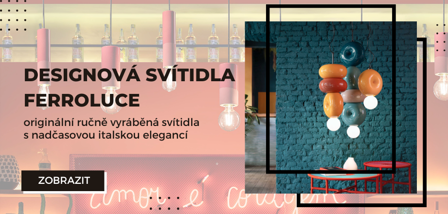 Ferroluce – Ručně vyráběná svítidla, kde se snoubí italská tradice a jedinečný design.