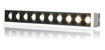 Zápustné lineární LED svítidlo LINEAR 10