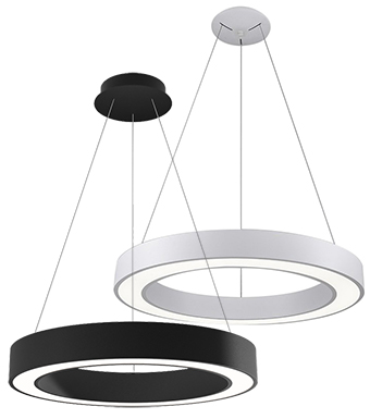 Závěsné LED svítidlo SATURN ø 60 cm