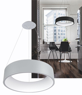 Stropní LED svítidlo KAJI ø 30 cm