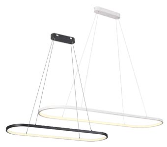 Závěsné LED svítidlo Lap, ø 1204mm