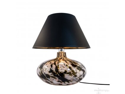 Adana Krezle lampa stolowa 1 punktowa czarnazlota 5526BKGO