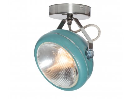 no.7 vintage spotlight headlight aqua with linen cord at shop.holland.com min 1