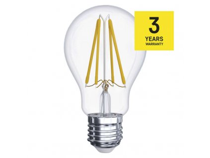 LED žárovka Filament A60 6,7W E27 neutrální bílá