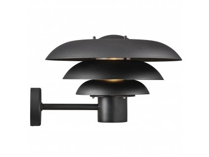 Nástěnná lampa Kurnos (Barva černá, Velikost 350 mm)