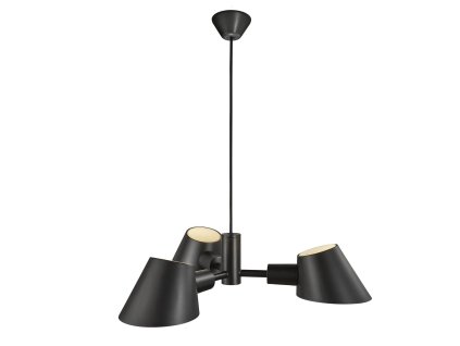 Závěsný lustr Stay (Barva černá)