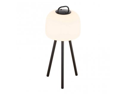 Nižší trojnožka k lampě Kettle - hnědé odstíny, dřevo