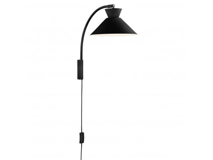 Nástěnná lampa Dial (Barva černá)