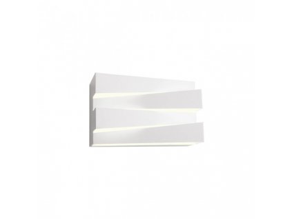 Nástěnné LED svítidlo Zigo, 20cm x 12,3cm (Barva bílá)