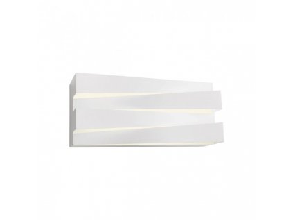 Nástěnné LED svítidlo Zigo, 28cm x 12,3cm (Barva bílá)