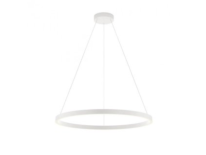 Závěsné LED svítidlo Febe - kulaté, ø80cm (Barva bílá, Chromatičnost 3000K)