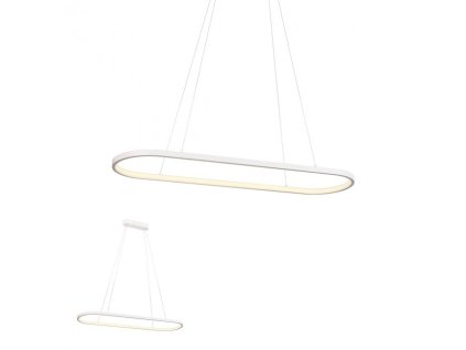 Závěsné LED svítidlo Lap, ø 910mm (Barva písková bílá)