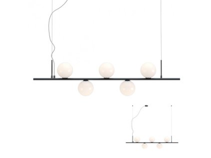 Závěsné svítidlo Talis 5 (Barva černá)