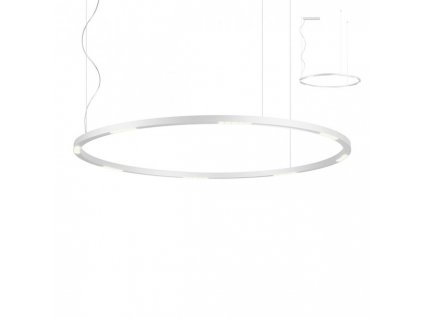 Závěsné LED svítidlo Union, ø120cm (Barva bílá)