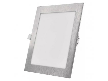 LED zápustný panel NEXXO, 22,5cm, 18W, CCT, čtvercový, černý/stříbrný