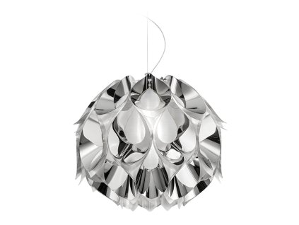 lampada sospensione flora argento