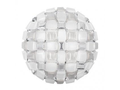 lampada muro mida grande bianco argento 1