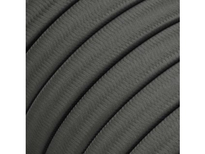 49169 plochy textilni kabel cm03 seda