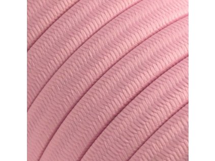 49181 plochy textilni kabel cm16 ruzova