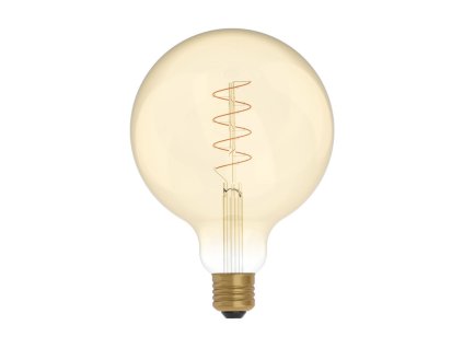 50468 led zlata zarovka c07 carbon g125 4w e27 stmivatelna 1800k