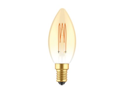 50471 led zlata zarovka c51 carbon 3 5w e14 stmivatelna 2700k