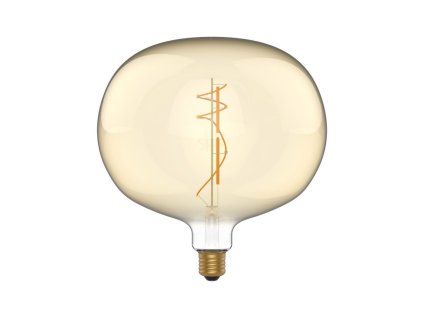 50504 led zlata zarovka h05 elipsa 220 8 5w e27 stmivatelna 2200k