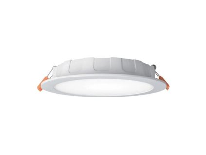 Zápustné LED svítidlo LOKI, 8W, 12cm, kulaté, IP44 (Teplota světla 3000K - teplá bílá)