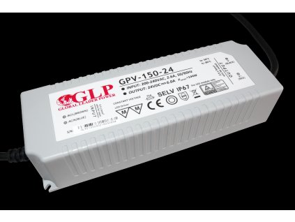 GPV, 150W LED zdroj GPV-150-24, 6A, 24V
