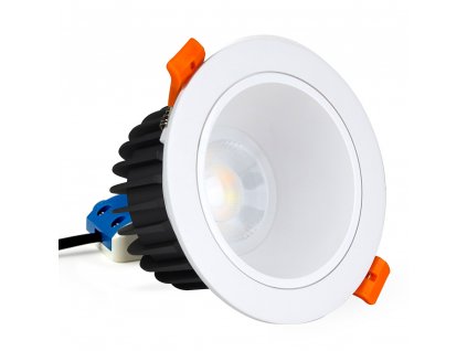 LED zápustné svítidlo RGB+CCT Mi-light, 12W, 2.4GHz, antirflexní, RF ovládání, FUT071