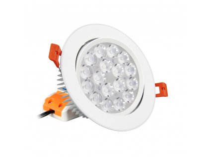 LED zápustné svítidlo RGB+CCT Mi-light, 9W, 2.4GHz, RF ovládání, FUT062