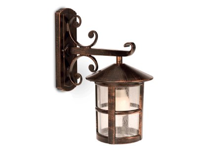 Venkovní nástěnná lampa Bari, v.37cm