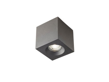 LED stropní svítidlo PRATO, š.8,6cm, IP44, hranaté